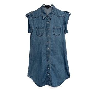 Small Forever 21 Button Down Denim Dress